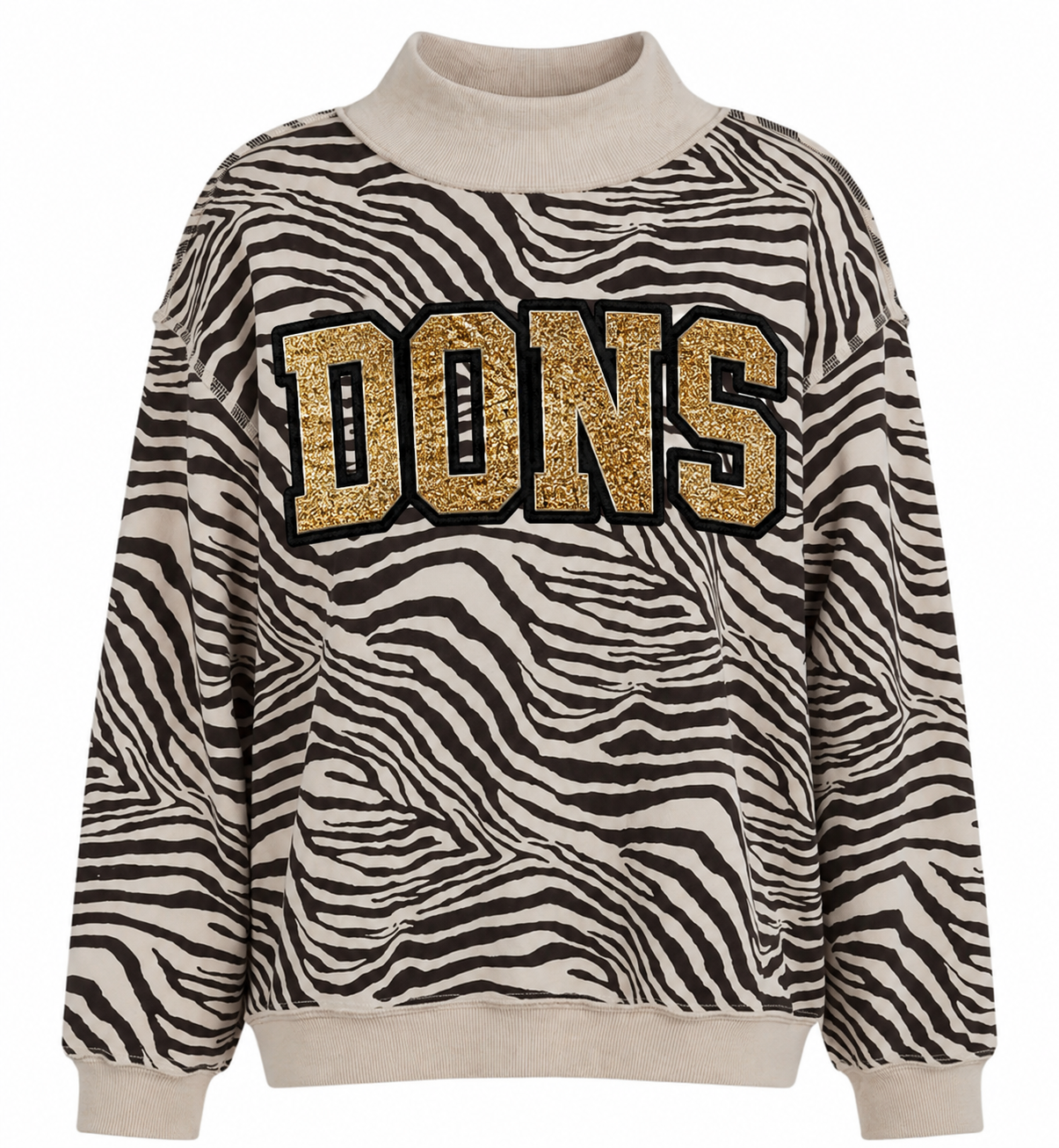 PREORDER - CLOSES SEP 1st // Custom Zebra Mockneck